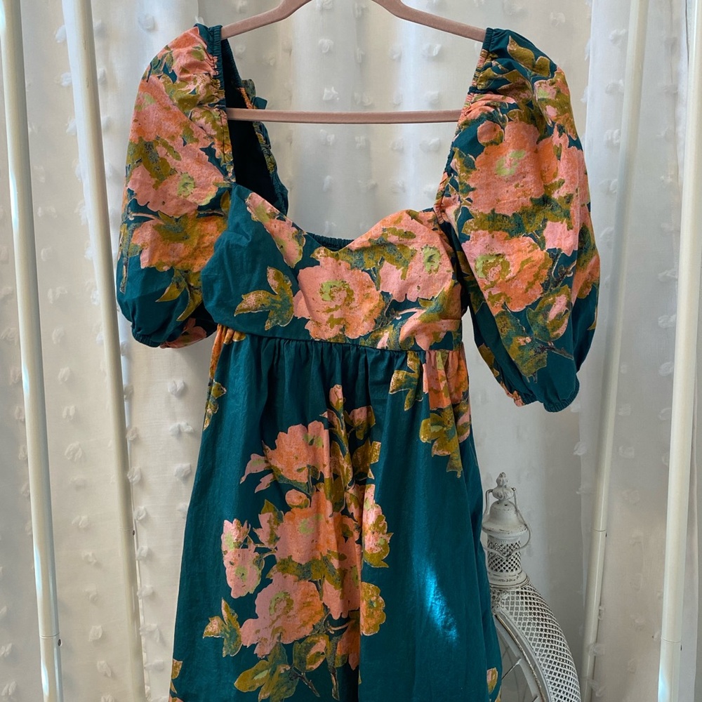 Free People Off The Shoulder Floral Dress